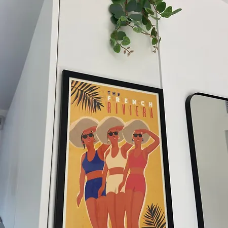 Pws - Sunny Modern Flat Near Juan Les Pins Pinede&beach - Terrace&ac!