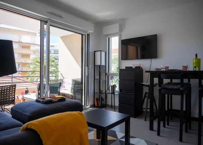 Apartmán Pws - Sunny Modern Flat Near Juan Les Pins Pinede & - Terrace & Ac! Antibes