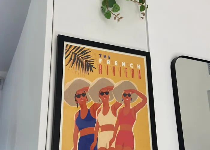 Pws - Sunny Modern Flat Near Juan Les Pins Pinede & - Terrace & Ac!