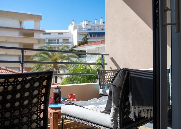 Pws - Sunny Modern Flat Near Juan Les Pins Pinede & - Terrace & Ac! Апартаменти Антіб