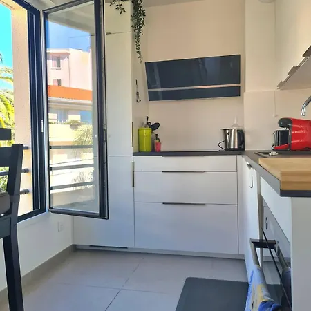 Pws - Sunny Modern Flat Near Juan Les Pins Pinede & - Terrace & Ac! *