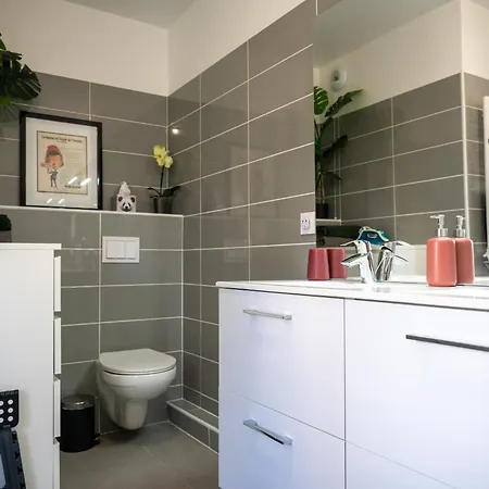 Pws - Sunny Modern Flat Near Juan Les Pins Pinede & - Terrace & Ac! * Antibes