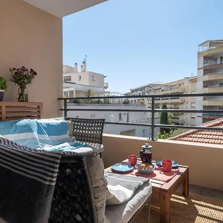 Διαμέρισμα Pws - Sunny Modern Flat Near Juan Les Pins Pinede & - Terrace & Ac!