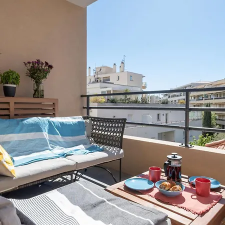 Apartment Pws - Sunny Modern Flat Near Juan Les Pins Pinede & - Terrace & Ac!