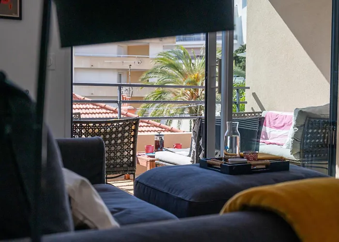 Pws - Sunny Modern Flat Near Juan Les Pins Pinede & - Terrace & Ac! Antibes